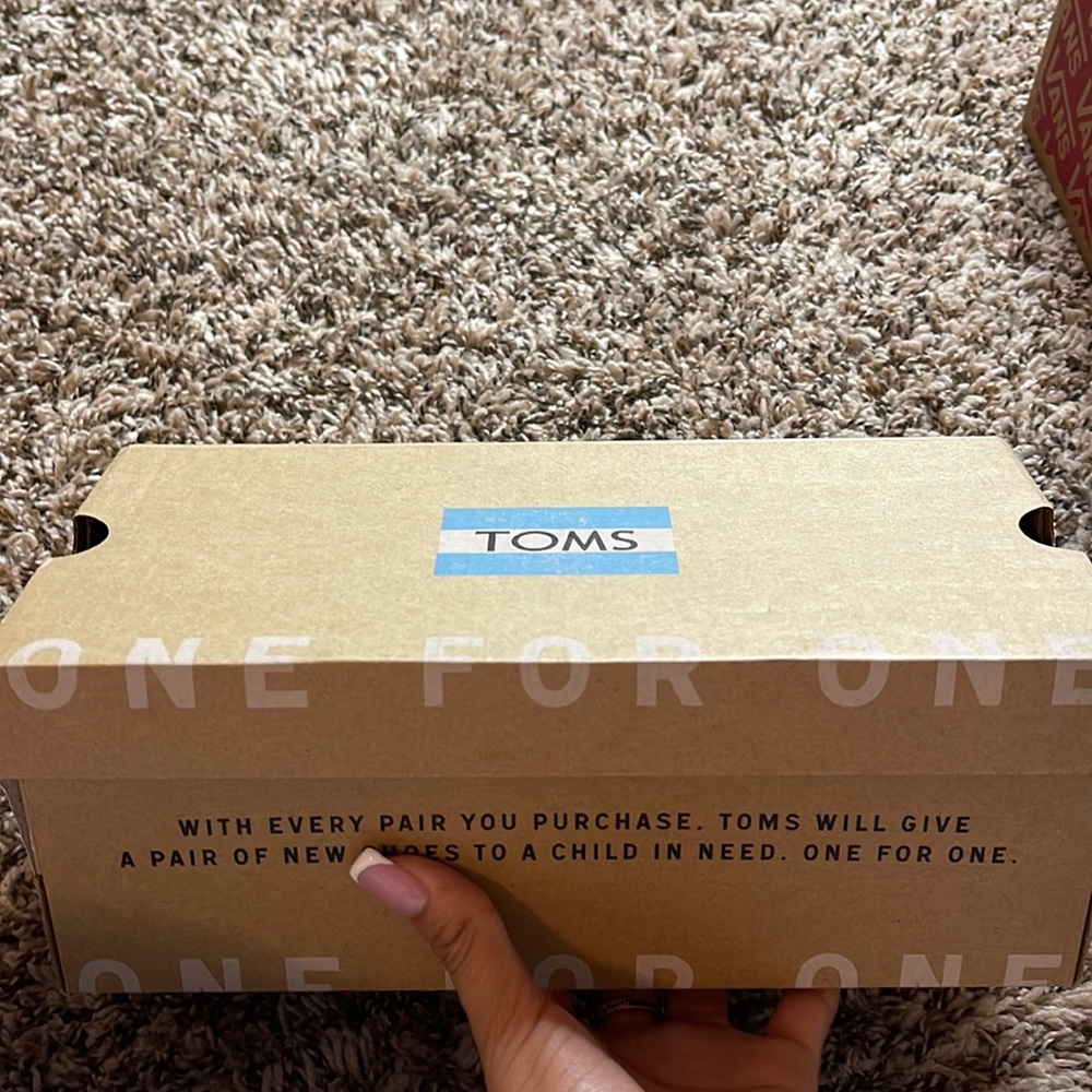 Toms size 6 in woman’s